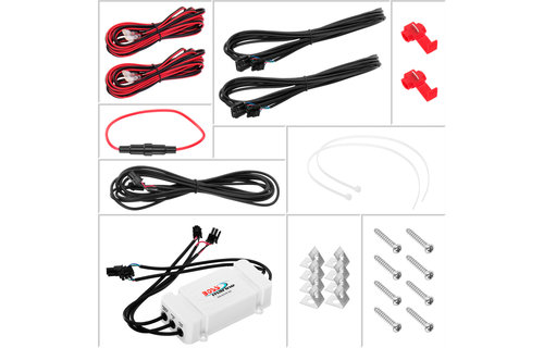 Boss Marine Waterbestendige luidsprekers MRGB65 met LED verlichting