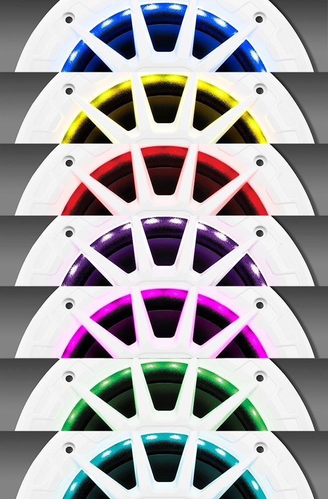 Boss Marine Waterbestendige luidsprekers MRGB65 met LED verlichting