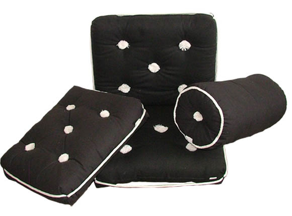 Bootkussen - Kapok Kussen | Arké Black