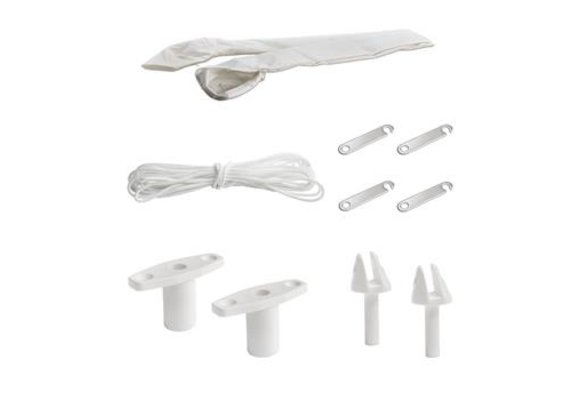 Bimini Top 3 arms grijs.