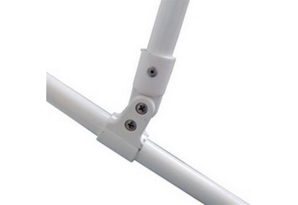 Bimini Top 3 arms zwart - 185 cm breed - 115 cm hoog