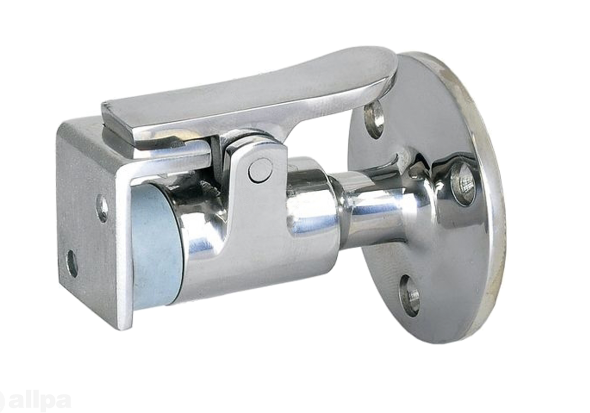 Allpa RVS Deurstopper/houder met beugel