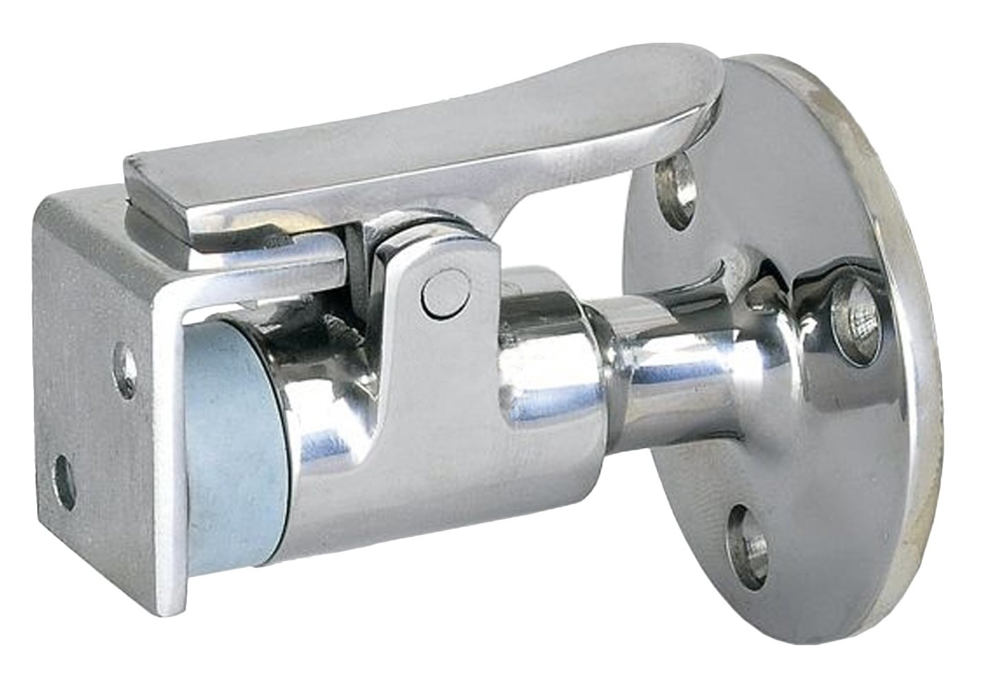 Allpa RVS Deurstopper/houder met beugel