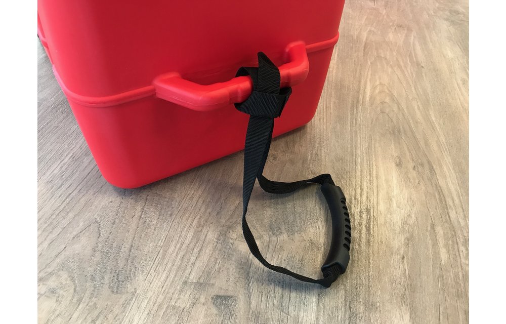 45 liter mobiele brandstoftank met wielen