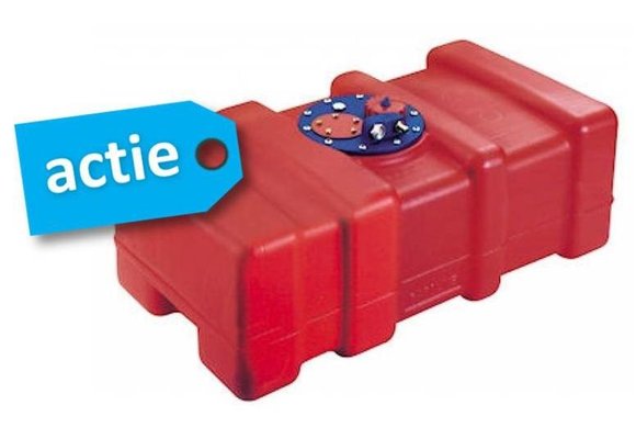 Kunststof inbouw brandstoftank 42 Liter