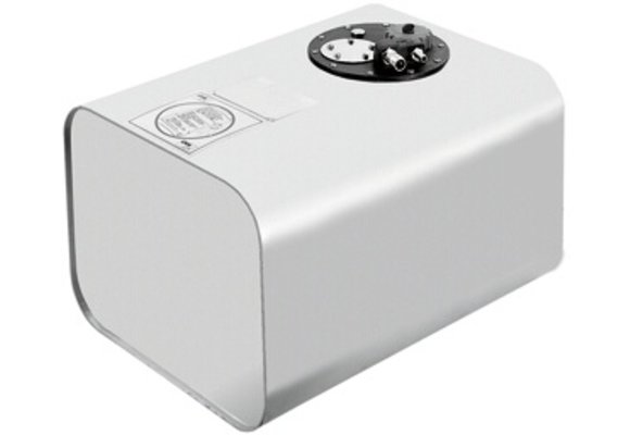 Brandstoftank RVS 21 Liter verticaal