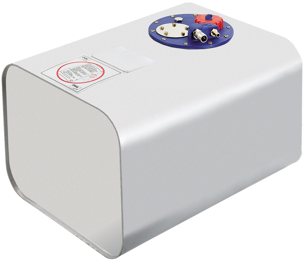 Brandstoftank RVS 21 Liter verticaal