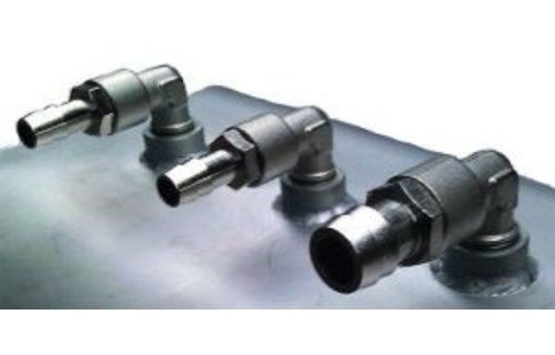 Allpa Brandstoftank RVS 50l  700x200x350mm met gelaste fittings