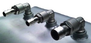 Allpa Brandstoftank RVS 50l  700x200x350mm met gelaste fittings