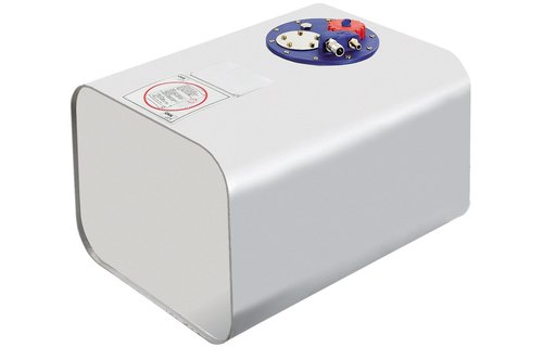 Allpa Brandstoftank RVS 120l  1200x350x280mm met flensplaat