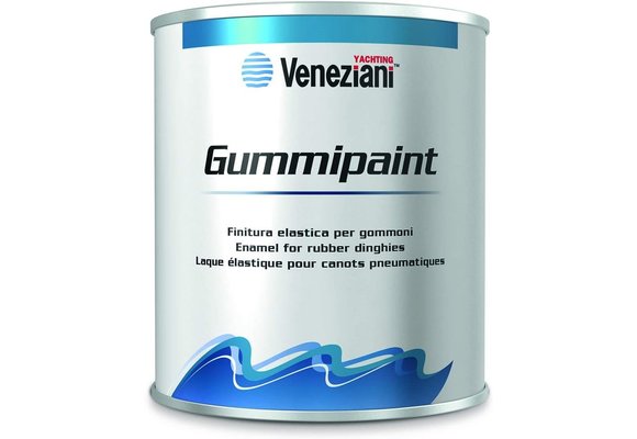 Flexibele verf voor rubberboten (Gummipaint)
