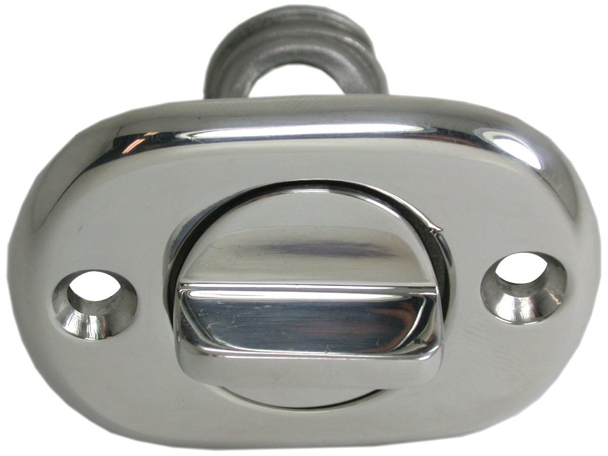 Allpa RVS loosplug met inschroefbare RVS plug