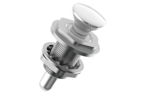 Allpa RVS Drukknopsluiting voor omhoog scharnierende deksels