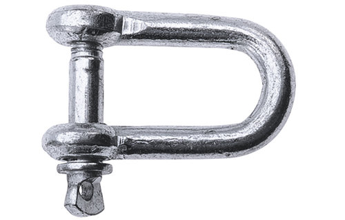 D sluiting - Oogbout Gegalvaniseerd