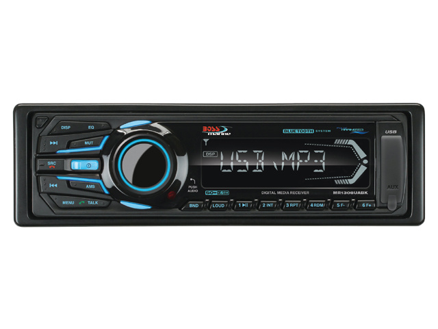 Boss Marine Radio 1308UAB | Zwart