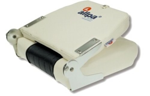 Klapstoel / Bootstoel model Coach wit