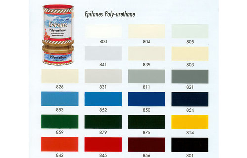 Epifanes Poly-urethane Jachtlak Kleur