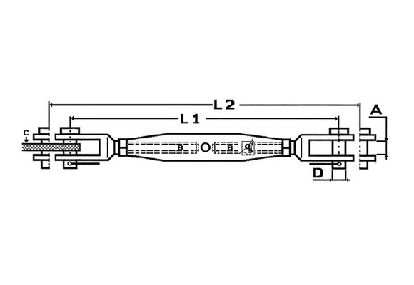 OS RVS spanners gaffel - gaffel