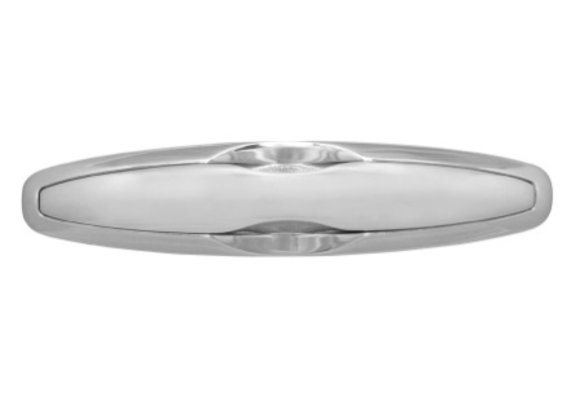 Allpa RVS Verzinkbare klamp  A=126mm  B=64mm  C=22mm  D=46mm  E=22mm