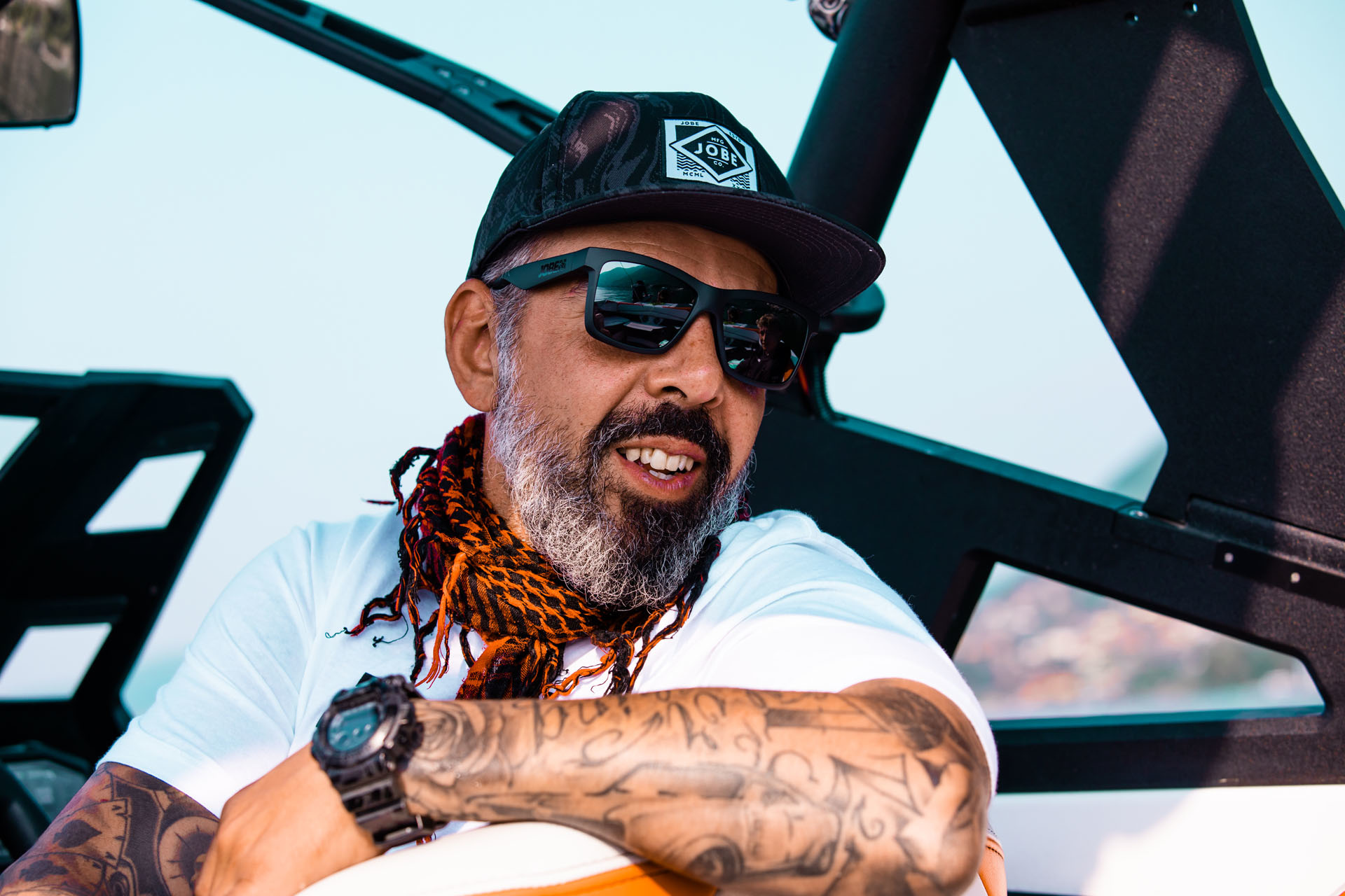 Jobe Dim Drijvende Zonnebril | Zwart-Smoke