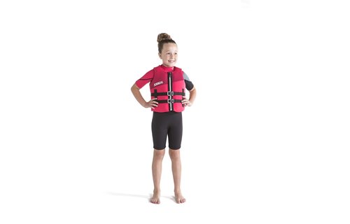 Jobe Boston Shorty 2mm Wetsuit | Kinderen | Roze