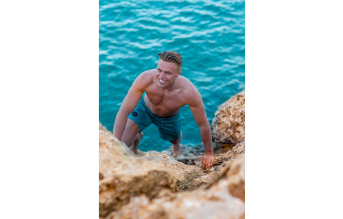 Jobe Boardshort Heren | Vintage Teal