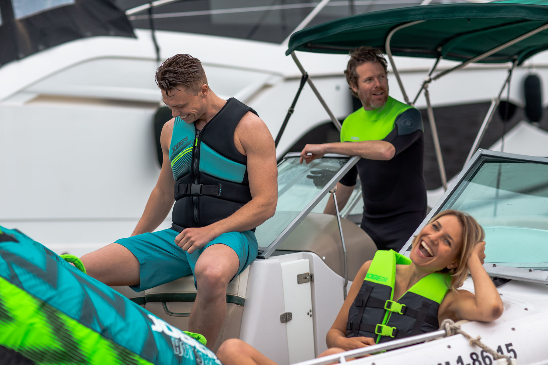 Jobe Boardshort Heren | Vintage Teal