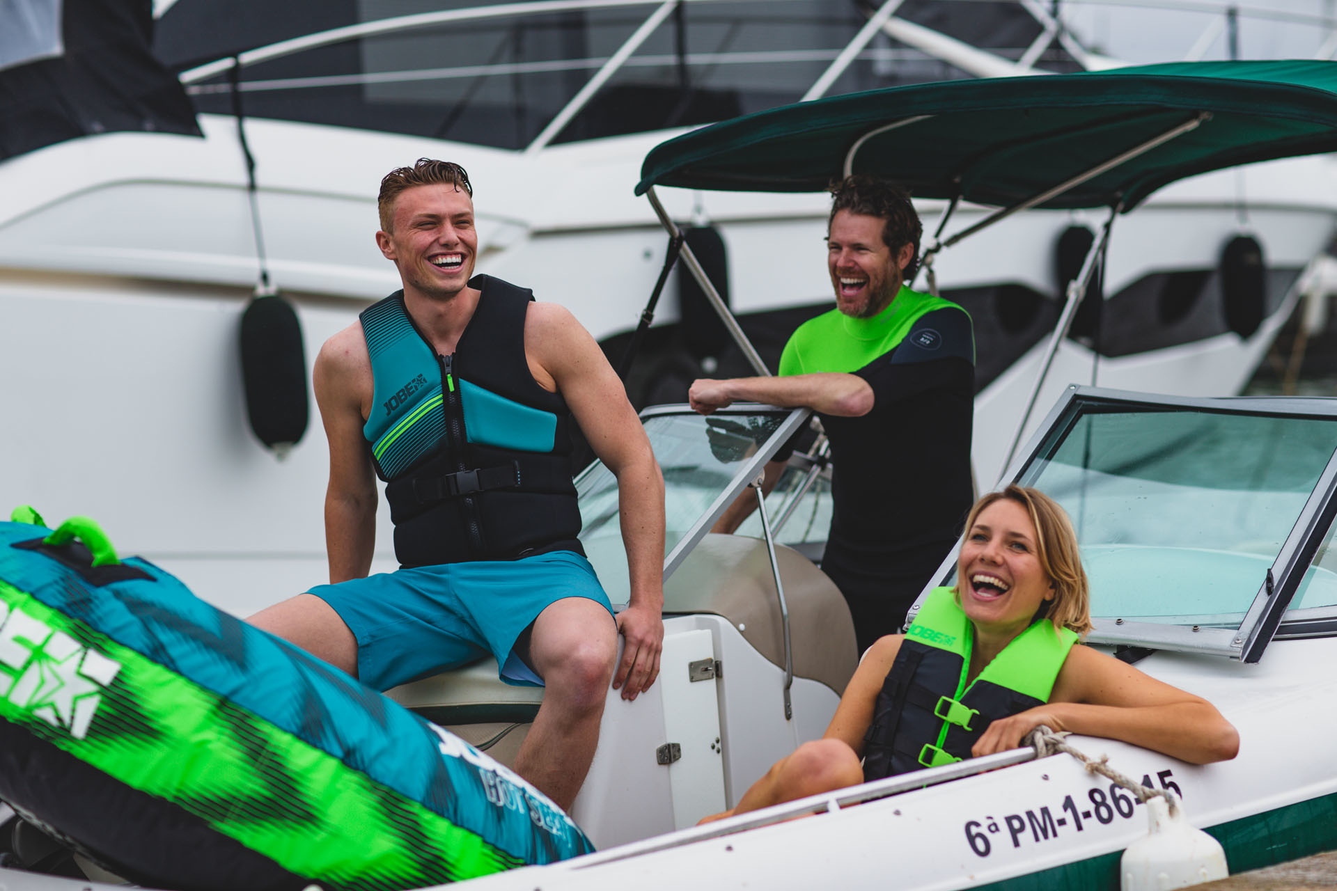 Jobe Boardshort Heren | Vintage Teal