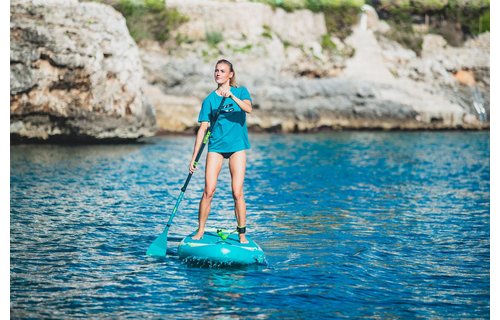 Jobe Glasvezel SUP Peddel Lime Groen Driedelig