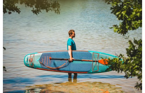 Jobe Glasvezel SUP Peddel | Oranje Driedelig