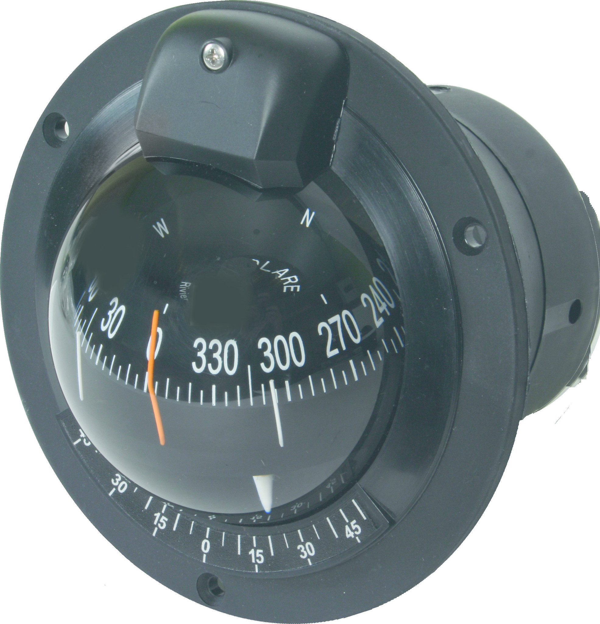Allpa Kompas model 'eXtreme' 2-3/4 beugelkompas 12V roos Ø70mm / 5º