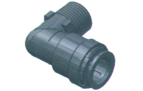 SeaTech Quick-connect knie-stuk  Ø15mm x 1/2 NPS  binnendraad wartel