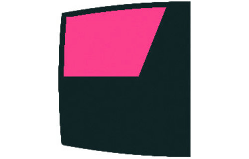 Hella Serie 2984 Bakboordlantaarn 12V / 25W 112 5° BSH-2NM zwart huis met rode lens