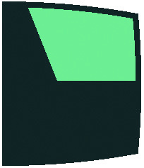 Hella Serie 2984 Bakboordlantaarn  12V / 25W  112 5°  BSH-2NM  zwart huis met rode lens