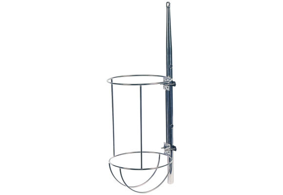 Allpa RVS Fenderhouder  recht model voor 1 stootwil  A=175mm  B=375mm (Majoni 3)