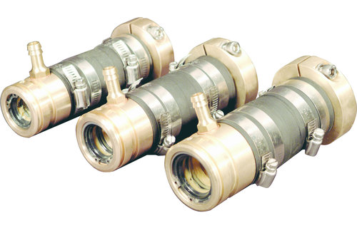 Allpa Bronzen  zwevend binnenlager met dubbele keerring  voor schroefas Ø35mm & koker Ø50mm