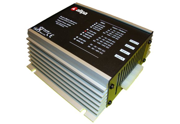 Allpa DC/DC Omvormer model SMG-2424-100  20-35V -->24V  4A  100W  met isolatie
