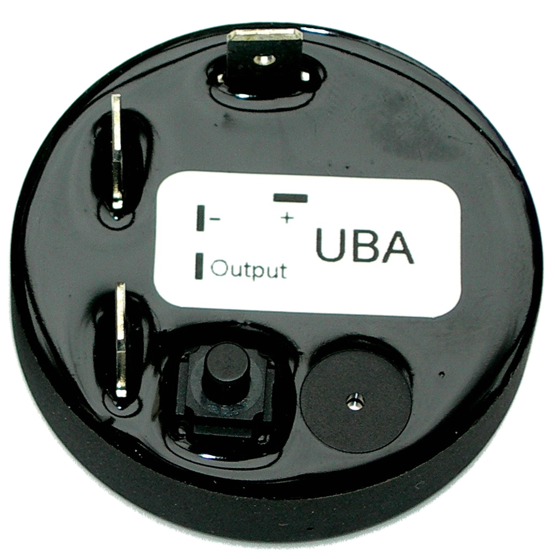 Allpa Battery watch monitor model UBA  3 hoofdprogramma's met buzzer & alarmcontact  Ø45mm