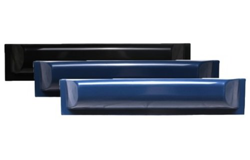 Steigerfender recht 60 x 500mm  Zwart