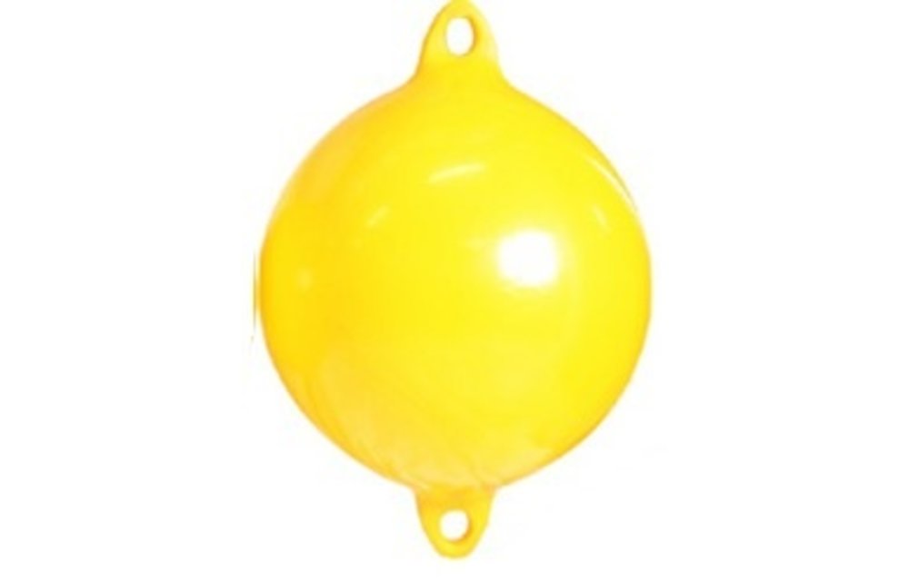 Allpa Fender druppelmodel Dumpy Ø150mm L=300mm wit (maat 1) (opblaasbaar met kogelventiel)