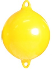 Allpa Fender druppelmodel Dumpy  Ø150mm  L=300mm  wit (maat 1) (opblaasbaar met kogelventiel)