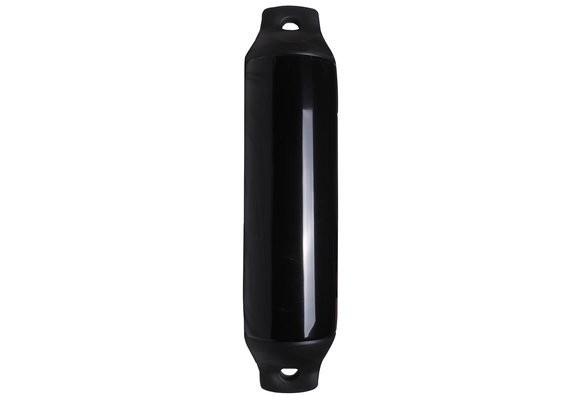 Allpa Fender Comet  Ø90mm  L=300mm  zwart (maat 0) (opblaasbaar met kogelventiel)