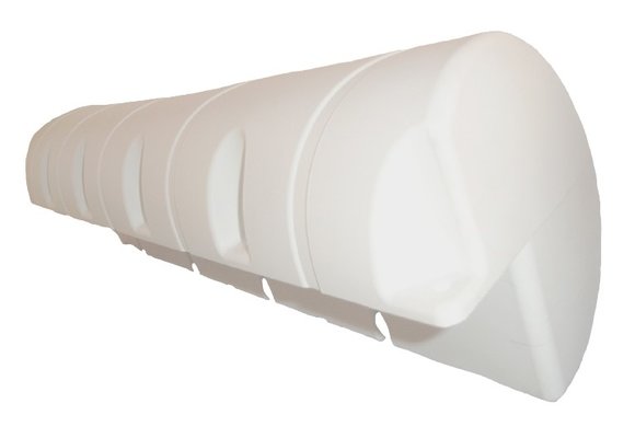 Allpa Dockfender  1100x240x240mm  6 0kg  wit (maat 2)