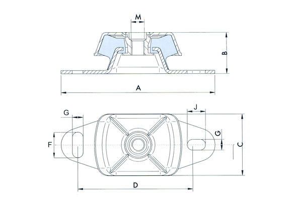 SeaStar Montagekit voor SH8050 incl. schroeven (831101) en afdekkap