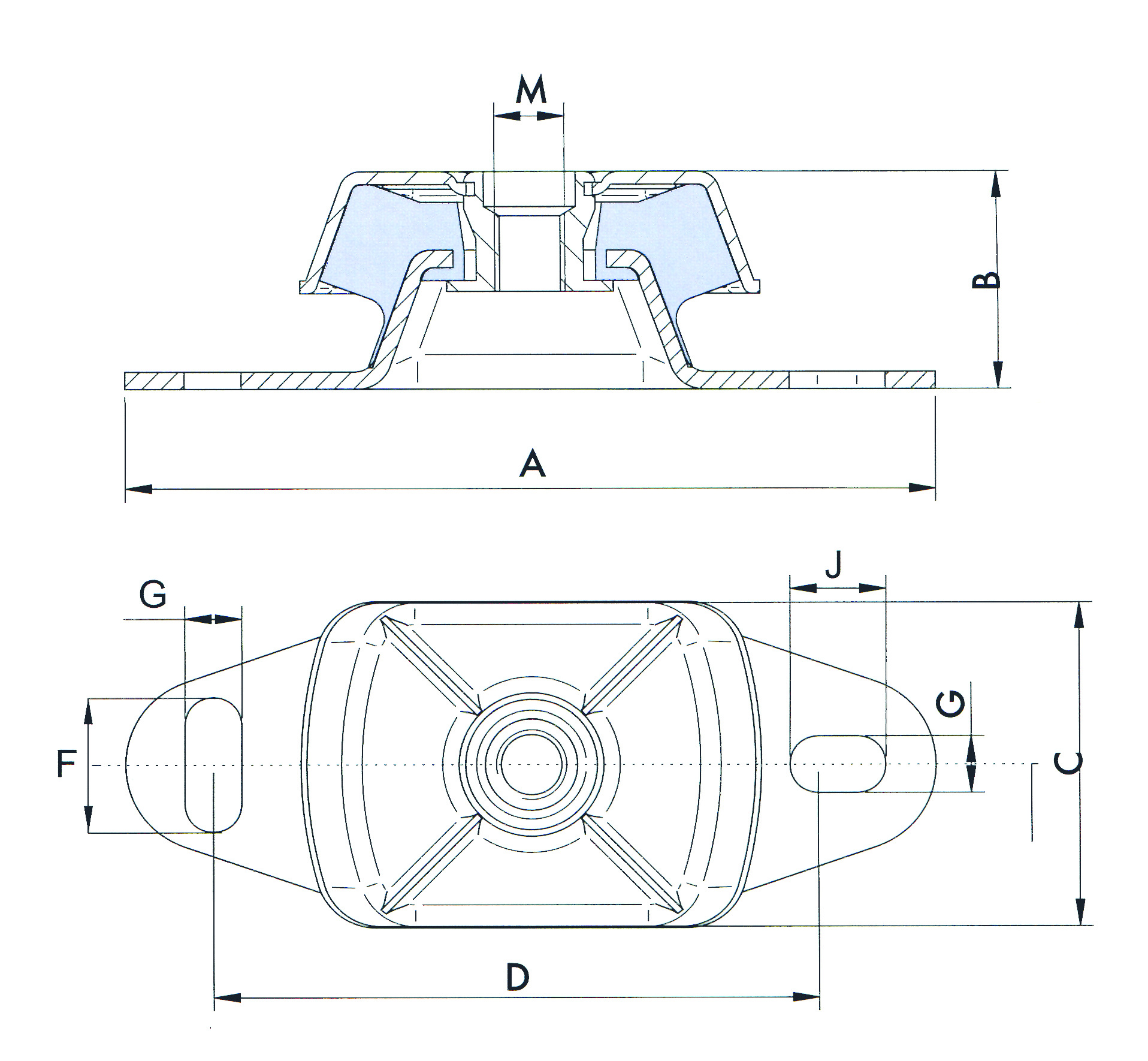 SeaStar Montagekit voor SH8050 incl. schroeven (831101) en afdekkap