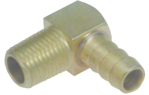 Sierra Brandstoffitting  90°  1/4 NPT & 3/8 slang