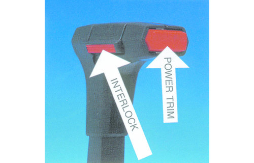 SeaStar Eénhandel motorbediening A80/LT met interlock en trim  topmontage