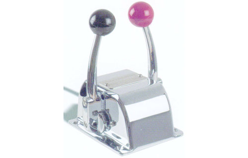 SeaStar Eénhandel TWIN motorbediening SL3  topmontage  met trim