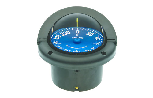 Ritchie Kompas model Supersport SS-1002  12V  inbouwkompas  roos Ø93 5mm / 5º  zwart