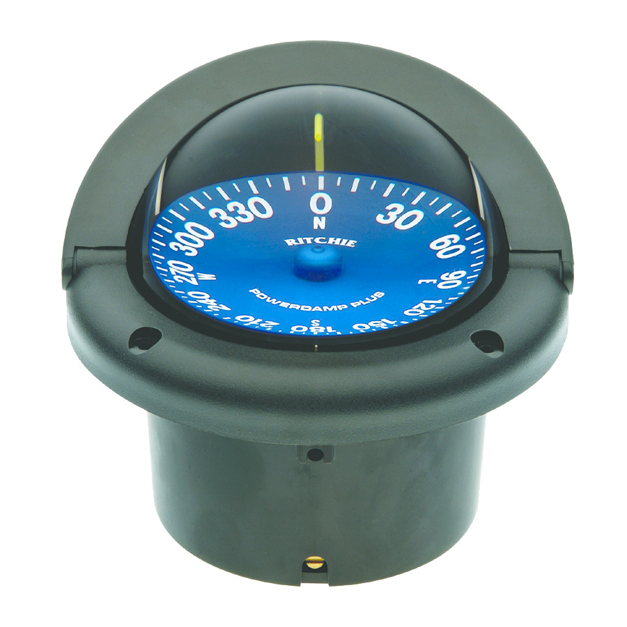 Ritchie Kompas model Supersport SS-1002  12V  inbouwkompas  roos Ø93 5mm / 5º  zwart